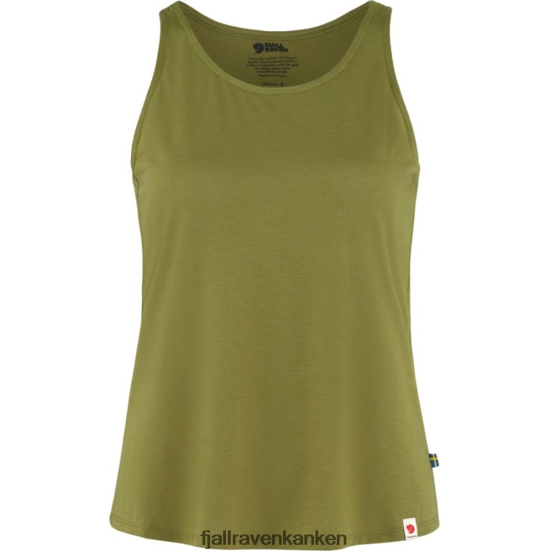 Fjallraven Sklep - High Coast Lite Tank Top W Fjällräven Outlets Moss Green