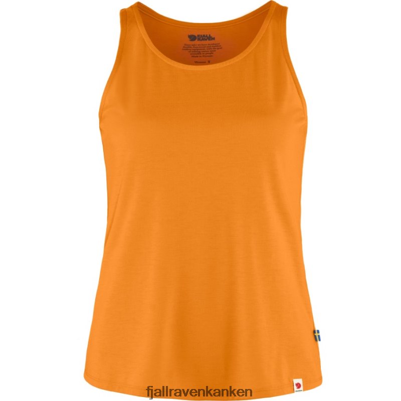 Fjallraven Kanken - High Coast Lite Tank Top W Spicy Orange Fjällräven Outlets