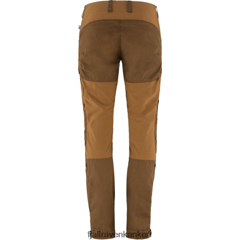Fjallraven Sklep - Keb Trousers W Short Fjällräven Outlets Timber Brown-Chestnut