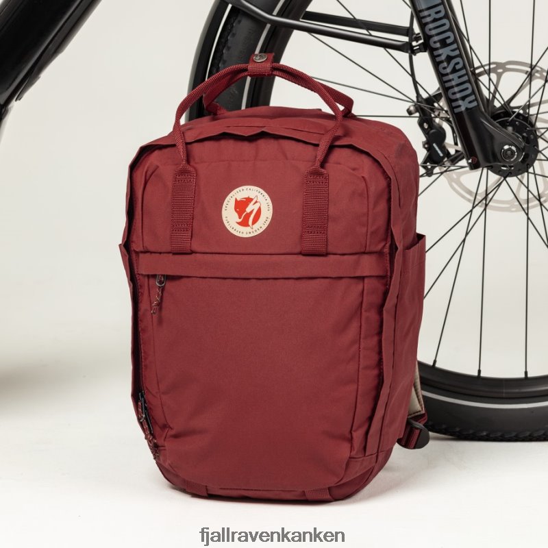 Fjallraven Kanken - Ox Red S/F Cave Pack Fjällräven Outlets
