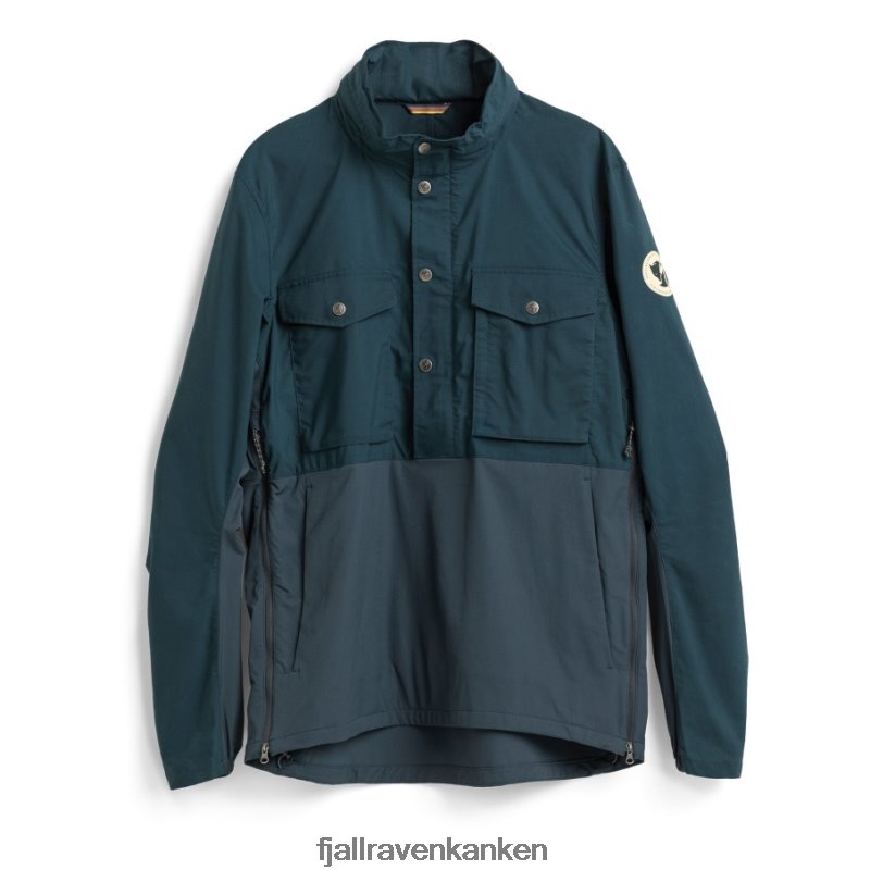 Fjallraven Kanken - Navy S/F Räven Anorak M Fjällräven Outlets