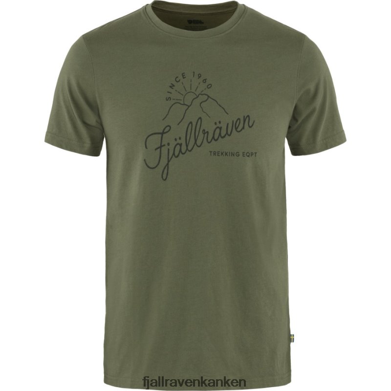 Fjallraven Kanken - Sunrise T-Shirt M Laurel Green Fjällräven Outlets