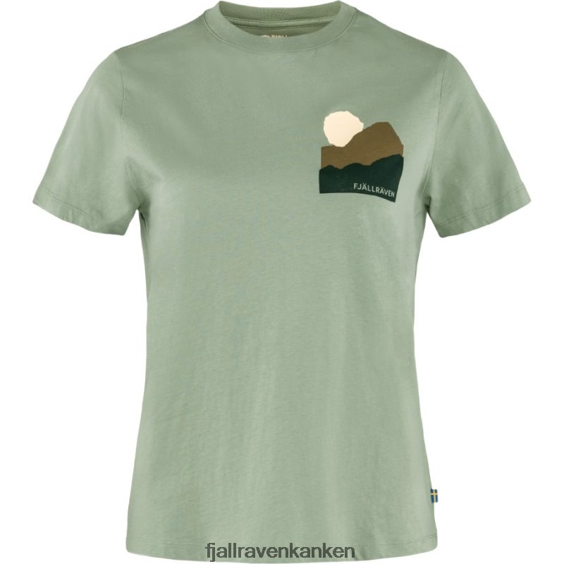 Fjallraven Kanken - Sage Green Nature T-Shirt W Fjällräven Outlets