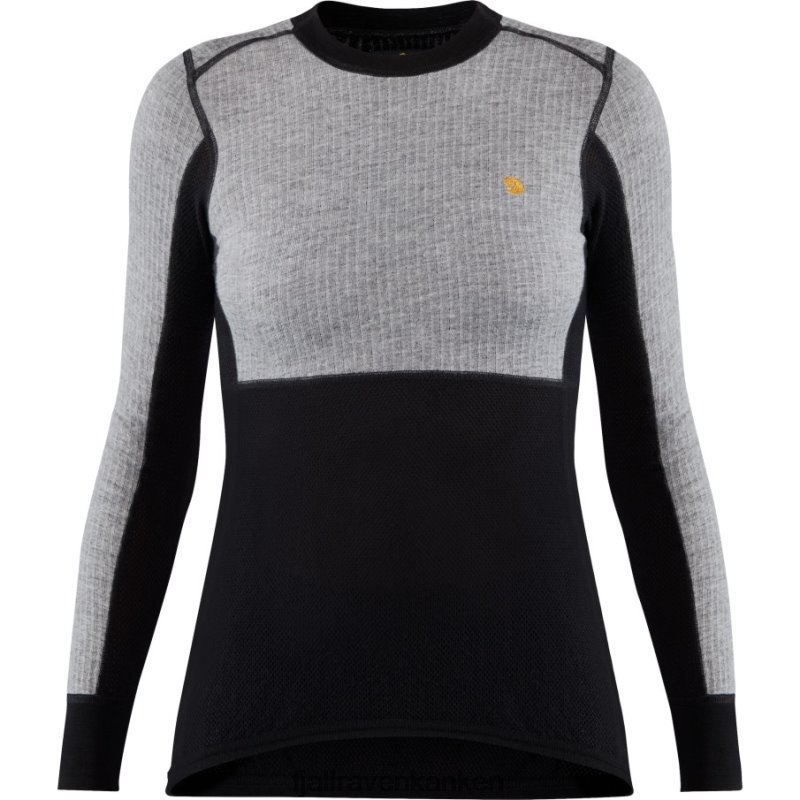 Fjallraven Sklep - Bergtagen Woolmesh Sweater W Fjällräven Outlets Grey