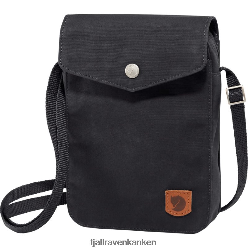 Fjallraven Kanken - Black Greenland Pocket Fjällräven Outlets
