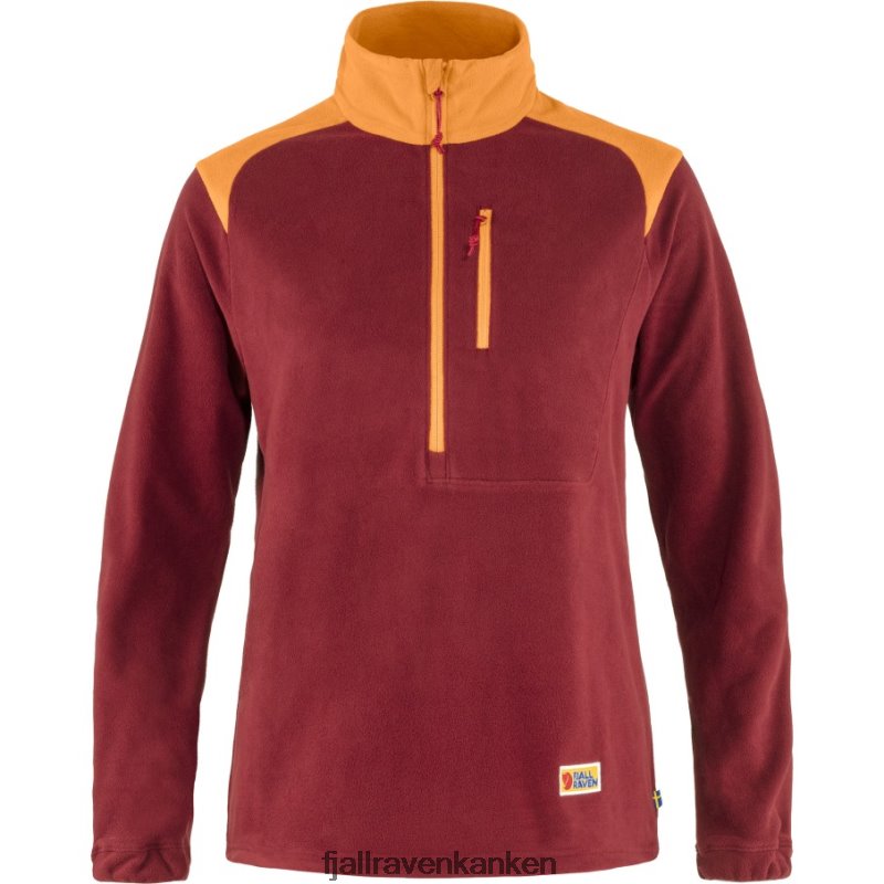 Fjallraven Kanken - Bordeaux Red-Spicy Orange Vardag Lite Fleece W Fjällräven Outlets