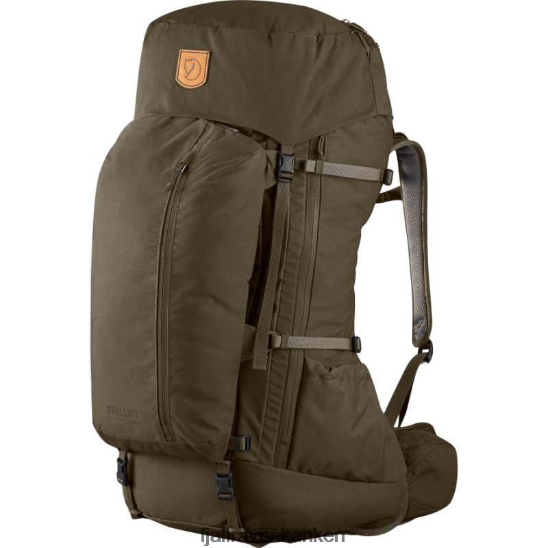 Fjallraven Kanken - Dark Olive Lappland Friluft 45 Fjällräven Outlets