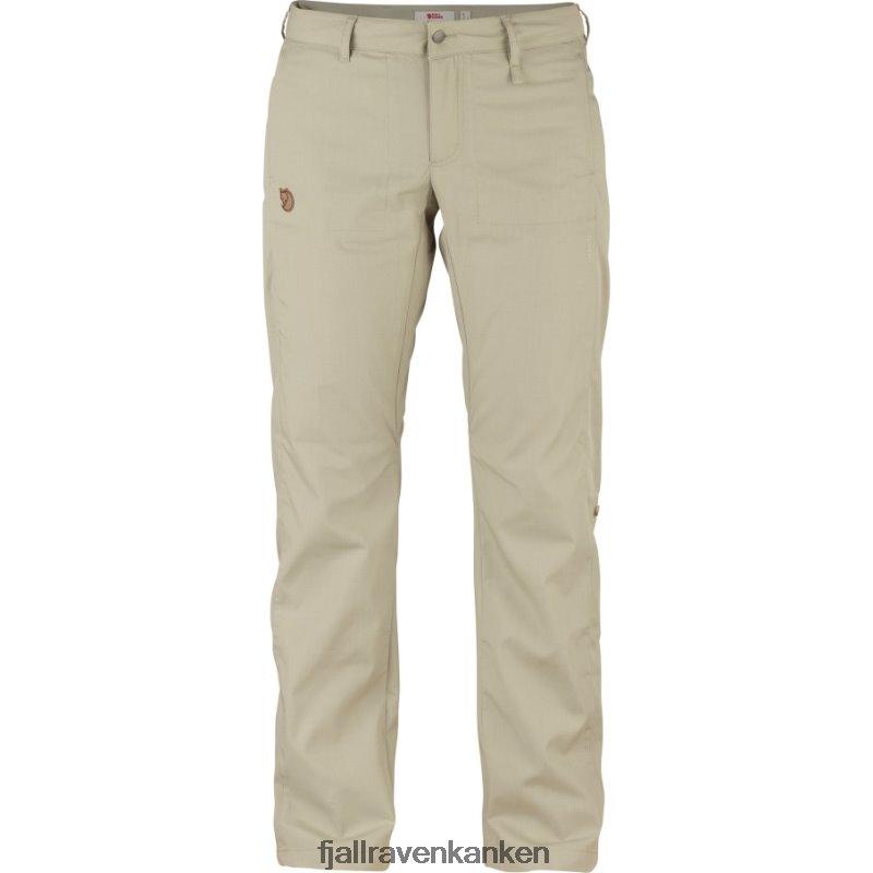 Fjallraven Sklep - Abisko Shade Trousers W Reg Fjällräven Outlets Limestone