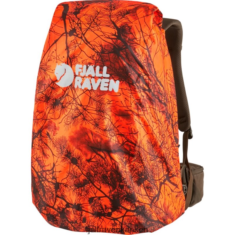 Fjallraven Kanken - Safety Orange Hunting Rain Cover 16-28 Fjällräven Outlets
