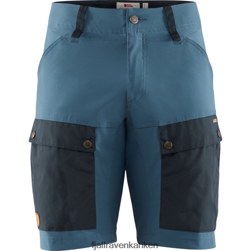Fjällräven Polska - Fjällräven Outlets Keb Shorts M Dark Navy-Uncle Blue