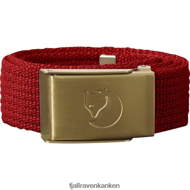 Fjällräven Polska - Lava Fjällräven Outlets Kids Canvas Brass Belt