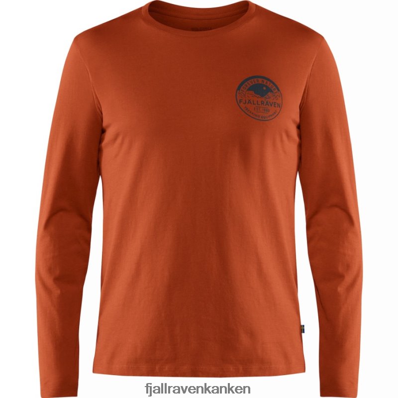 Fjallraven Kanken - Forever Nature Badge Ls M Autumn Leaf Fjällräven Outlets