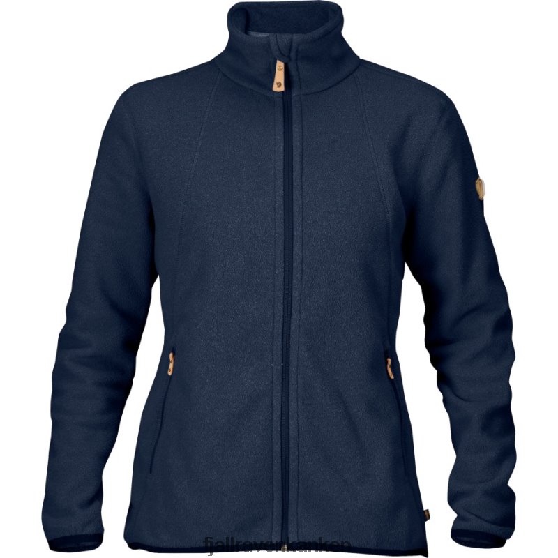 Fjallraven Kanken - Dark Navy Stina Fleece W Fjällräven Outlets