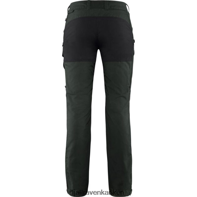 Fjallraven Sklep - Vidda Pro Ventilated Trousers W Short Fjällräven Outlets Dark Grey-Black