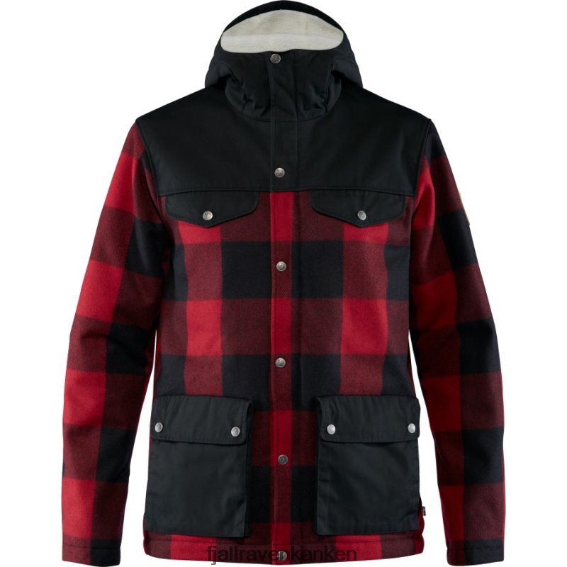Fjallraven Kanken - Red-Black Greenland Re-Wool Jacket M Fjällräven Outlets