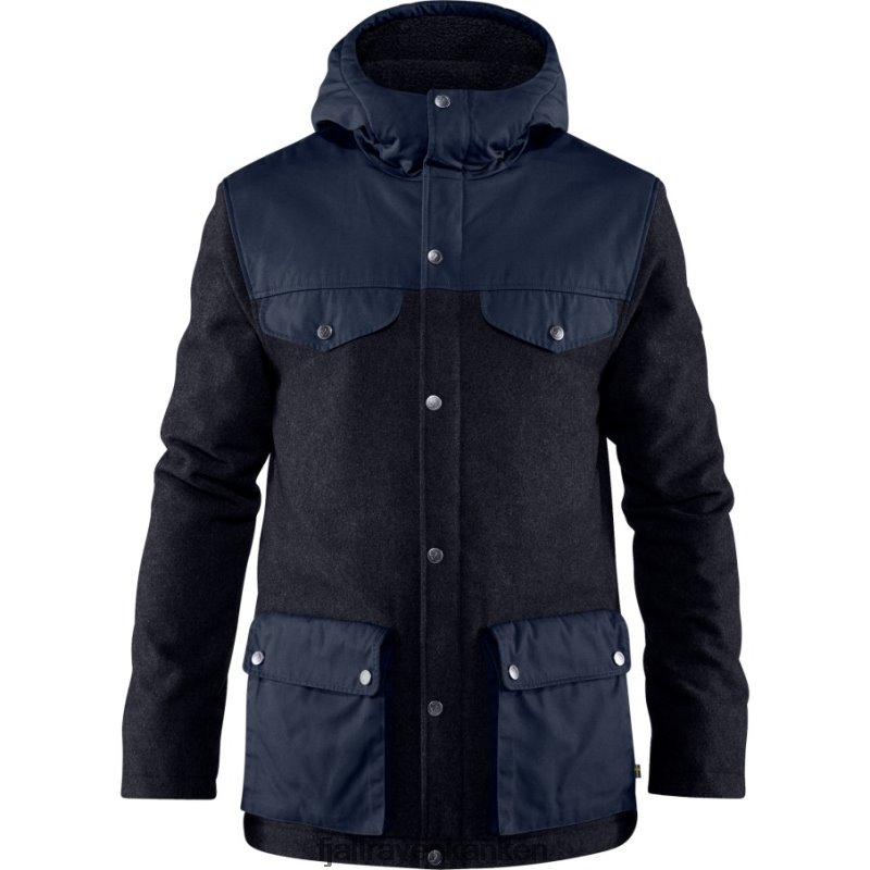Fjallraven Sklep - Greenland Re-Wool Jacket M Fjällräven Outlets Night Sky
