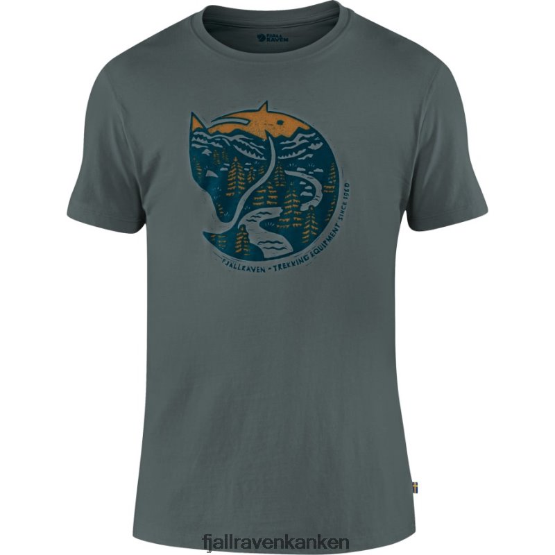 Fjallraven Kanken - Arctic Fox T-Shirt M Dusk Fjällräven Outlets
