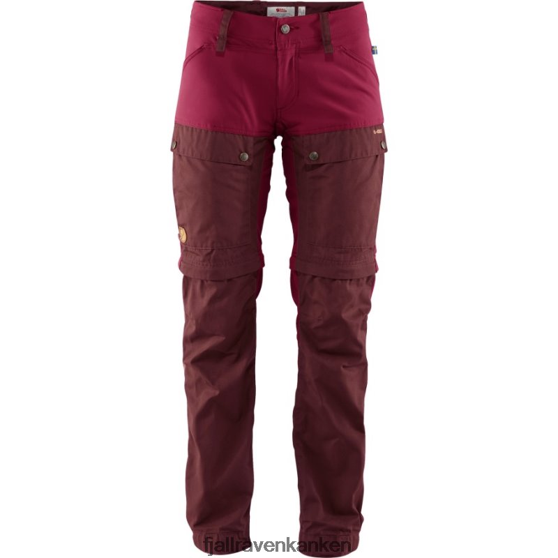 Fjallraven Kanken - Keb Gaiter Trousers W Long Dark Garnet-Plum Fjällräven Outlets