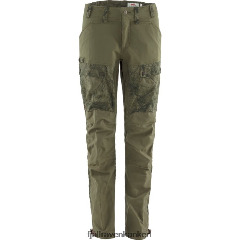 Fjällräven Polska - Green Camo-Laurel Green Fjällräven Outlets Lappland Hybrid Trousers W