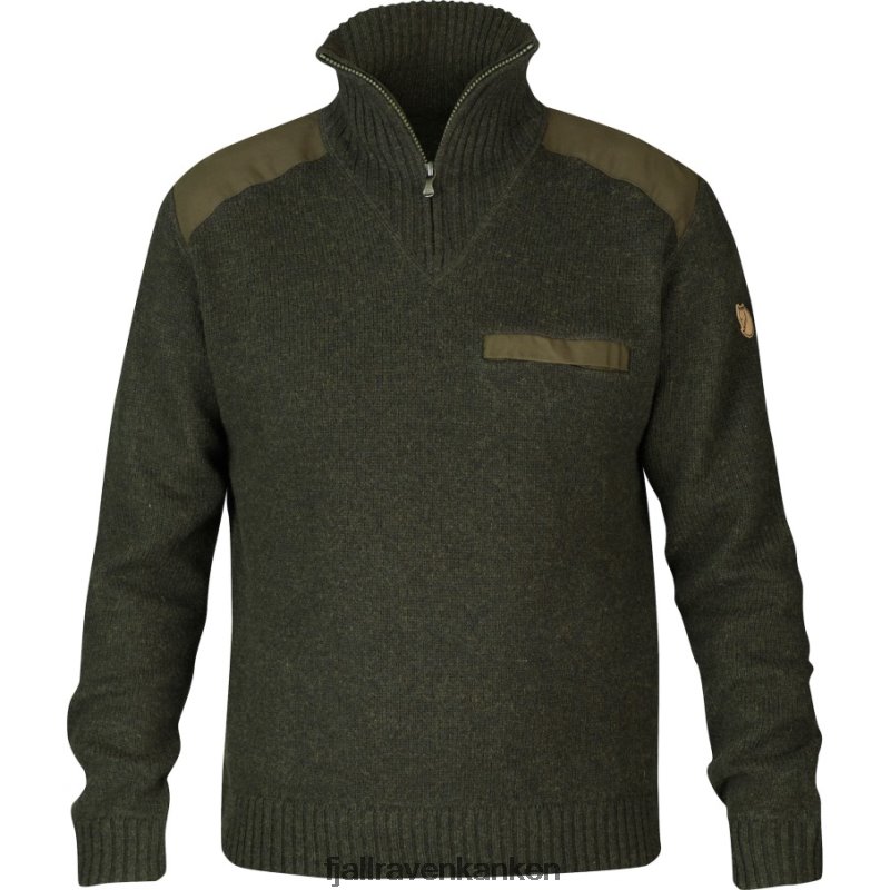 Fjällräven Polska - Dark Olive Fjällräven Outlets Koster Sweater M