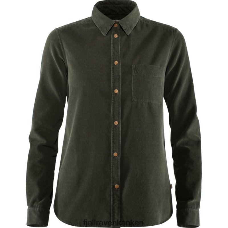 Fjallraven Kanken - Deep Forest Övik Cord Shirt W Fjällräven Outlets