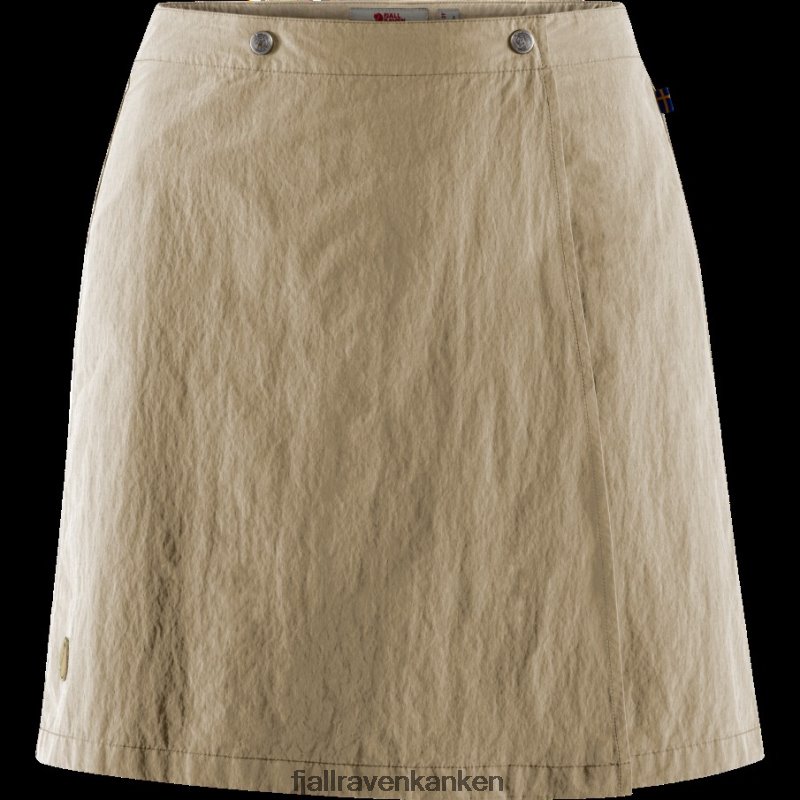 Fjallraven Sklep - Fjällräven Outlets Light Beige Travellers Mt Skort W