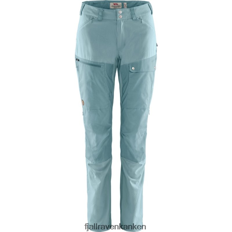 Fjallraven Sklep - Abisko Midsummer Trousers W Short Fjällräven Outlets Mineral Blue-Clay Blue