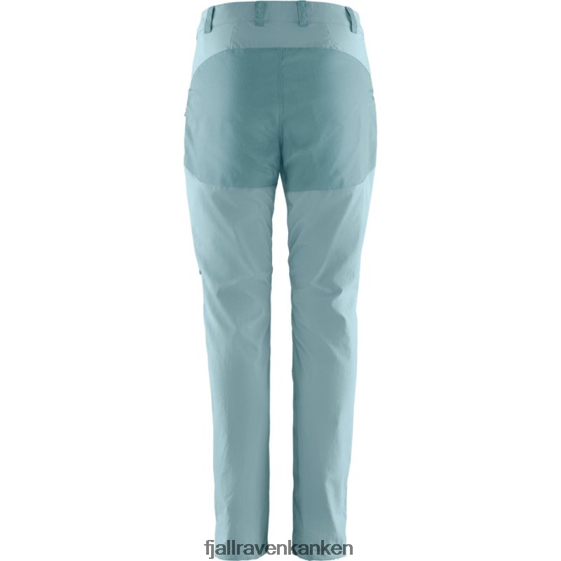 Fjallraven Sklep - Abisko Midsummer Trousers W Short Fjällräven Outlets Mineral Blue-Clay Blue