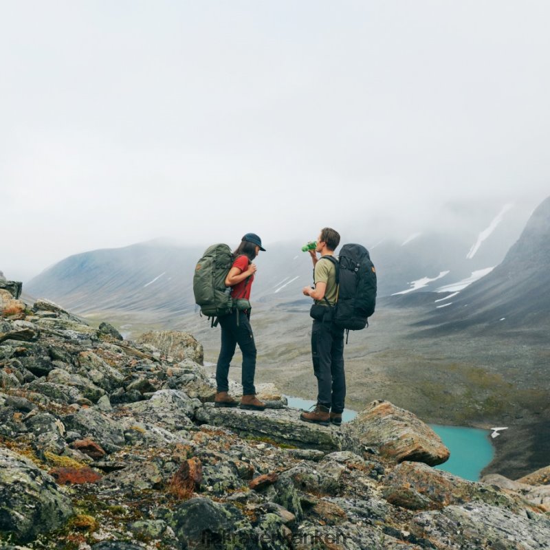 Fjallraven Sklep - Abisko Midsummer Trousers W Short Fjällräven Outlets Mineral Blue-Clay Blue