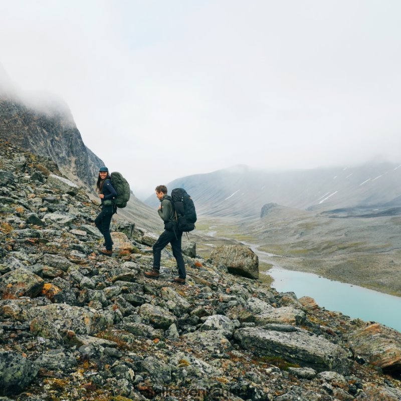 Fjallraven Sklep - Abisko Midsummer Trousers W Short Fjällräven Outlets Mineral Blue-Clay Blue
