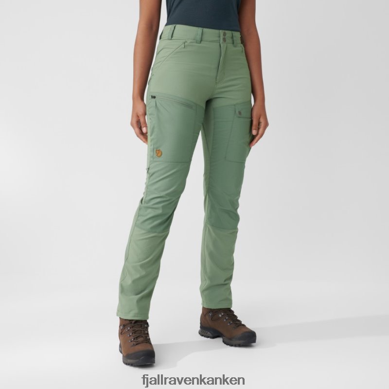 Fjallraven Sklep - Abisko Midsummer Trousers W Short Fjällräven Outlets Mineral Blue-Clay Blue