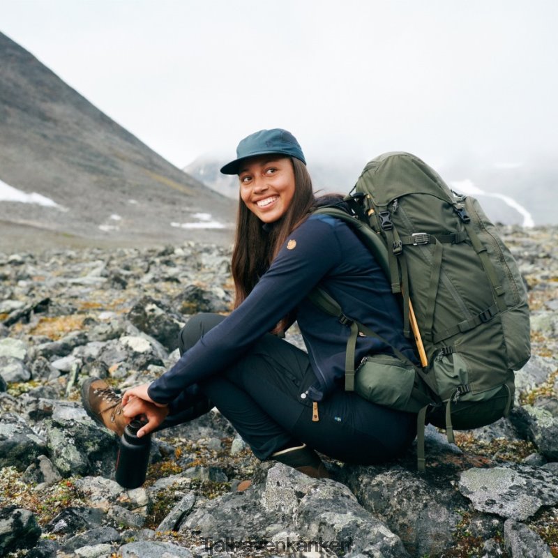 Fjallraven Sklep - Abisko Midsummer Trousers W Short Fjällräven Outlets Mineral Blue-Clay Blue