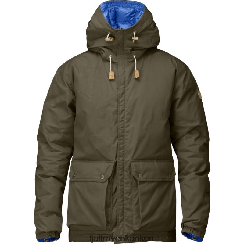 Fjallraven Sklep - Down Jacket No. 16 M Fjällräven Outlets Dark Olive