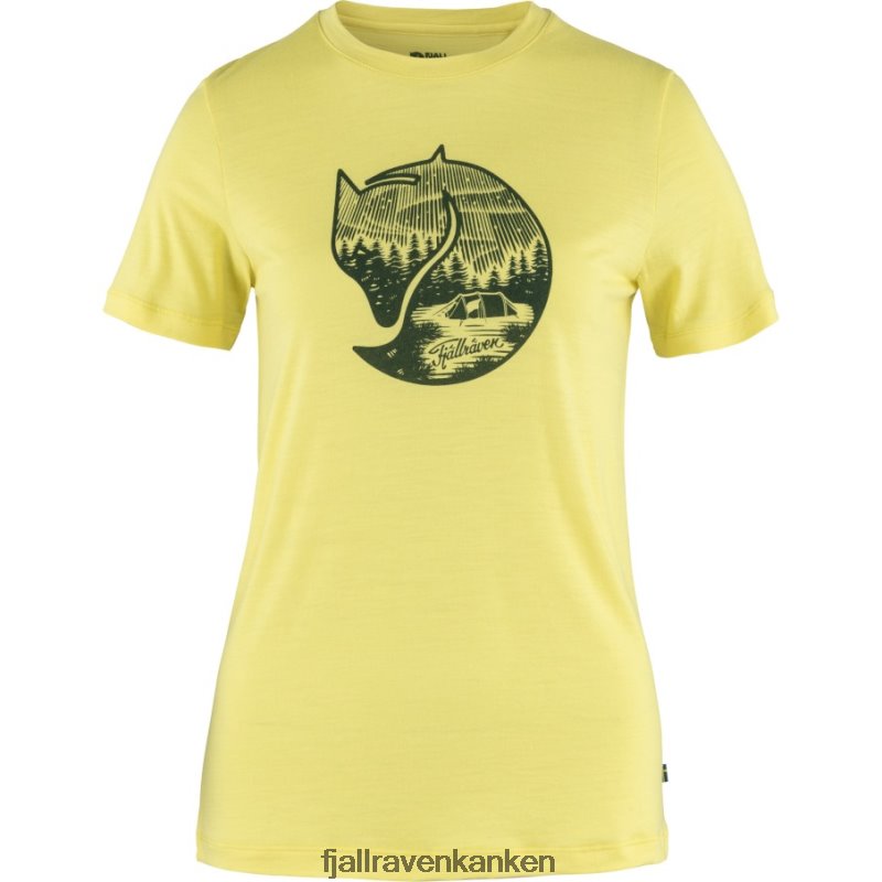 Fjallraven Kanken - Lemon Yellow Abisko Wool Fox Ss W Fjällräven Outlets