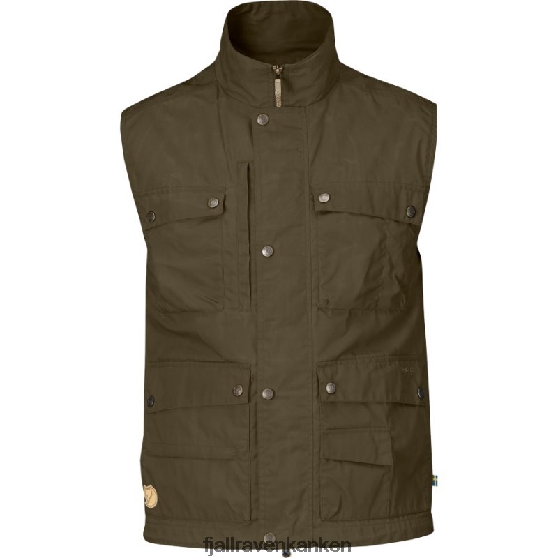 Fjallraven Kanken - Reporter Lite Vest M Dark Olive Fjällräven Outlets
