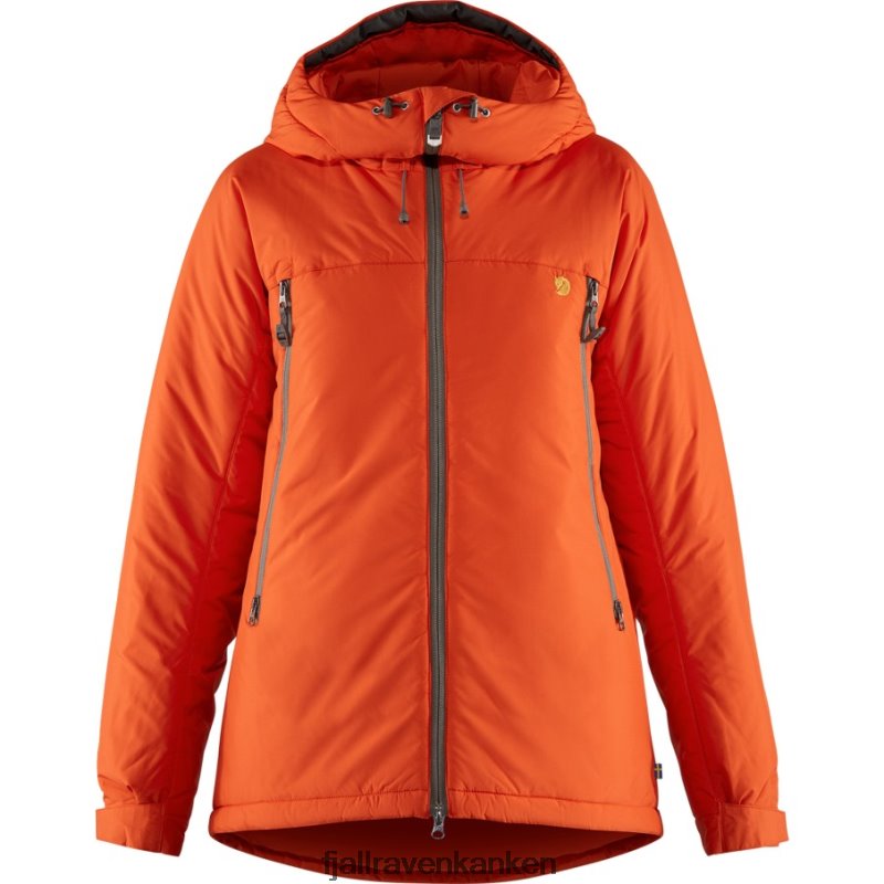 Fjallraven Sklep - Fjällräven Outlets Hokkaido Orange Bergtagen Insulation Jacket W