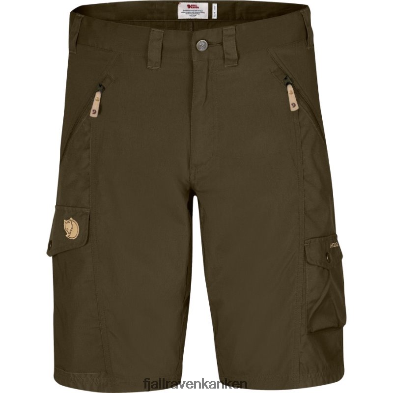 Fjallraven Sklep - Fjällräven Outlets Brand Dark Olive Abisko Shorts M