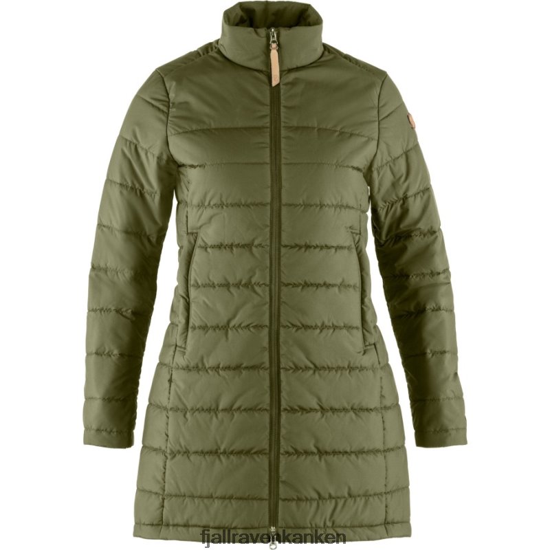 Fjallraven Sklep - Kiruna Liner Parka W Fjällräven Outlets Green