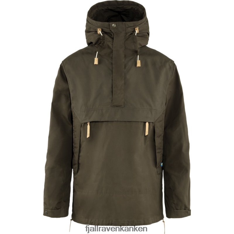 Fjallraven Kanken - Anorak No. 8 M Dark Olive Fjällräven Outlets