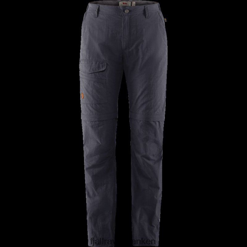 Fjallraven Sklep - Fjällräven Outlets Dark Navy Travellers Mt Zip-Off Trousers W