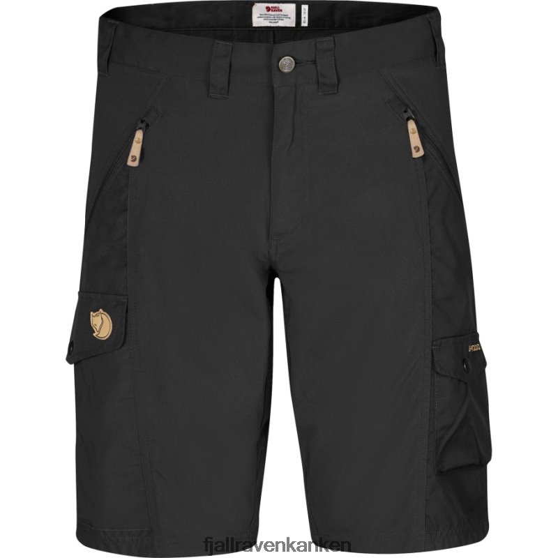 Fjallraven Kanken - Abisko Shorts M Black Fjällräven Outlets