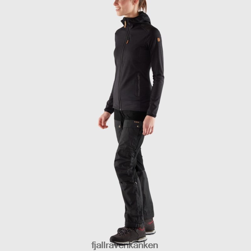 Fjallraven Kanken - Black-Stone Grey Keb Trousers Curved W Short Fjällräven Outlets