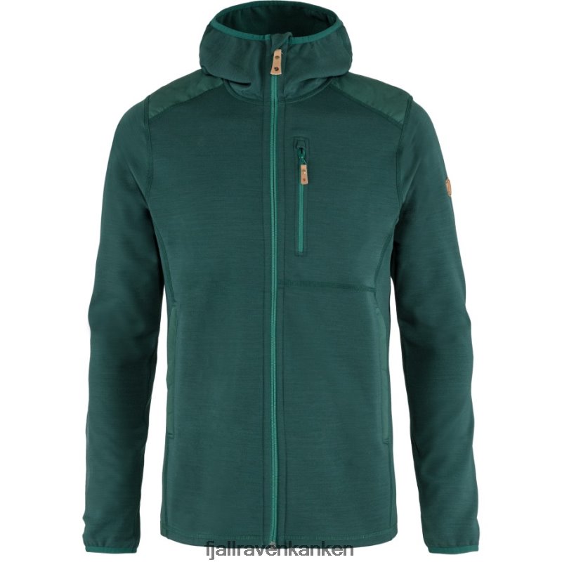 Fjallraven Kanken - Arctic Green Keb Fleece Hoodie M Fjällräven Outlets