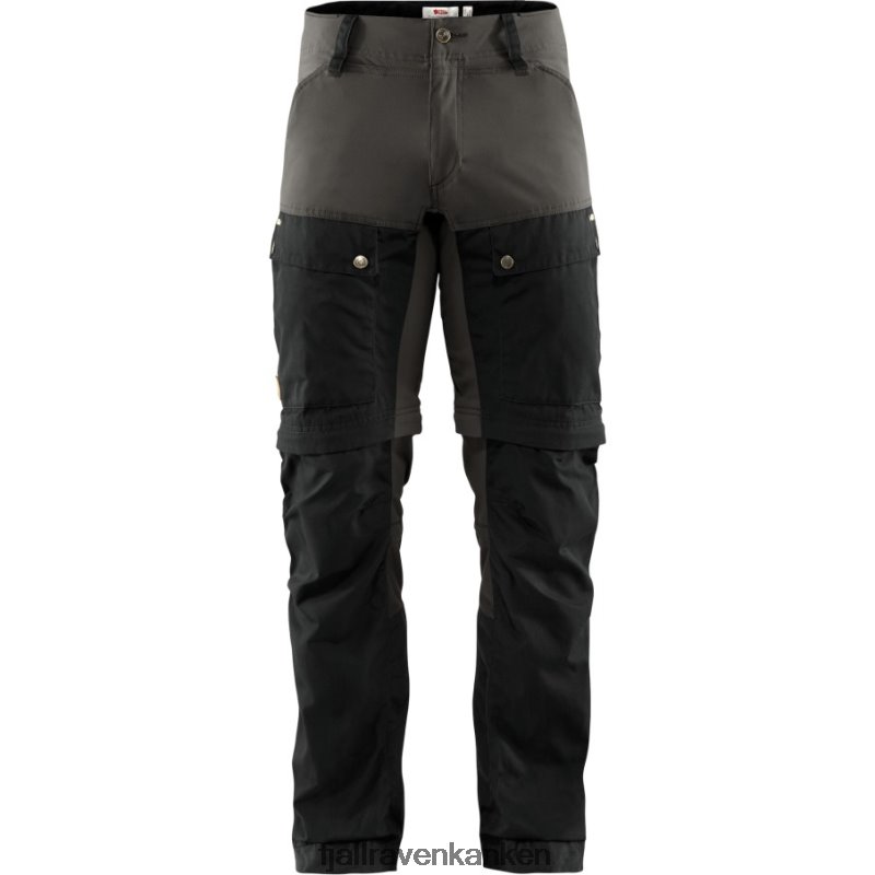 Fjallraven Kanken - Black-Stone Grey Keb Gaiter Trousers M Long Fjällräven Outlets