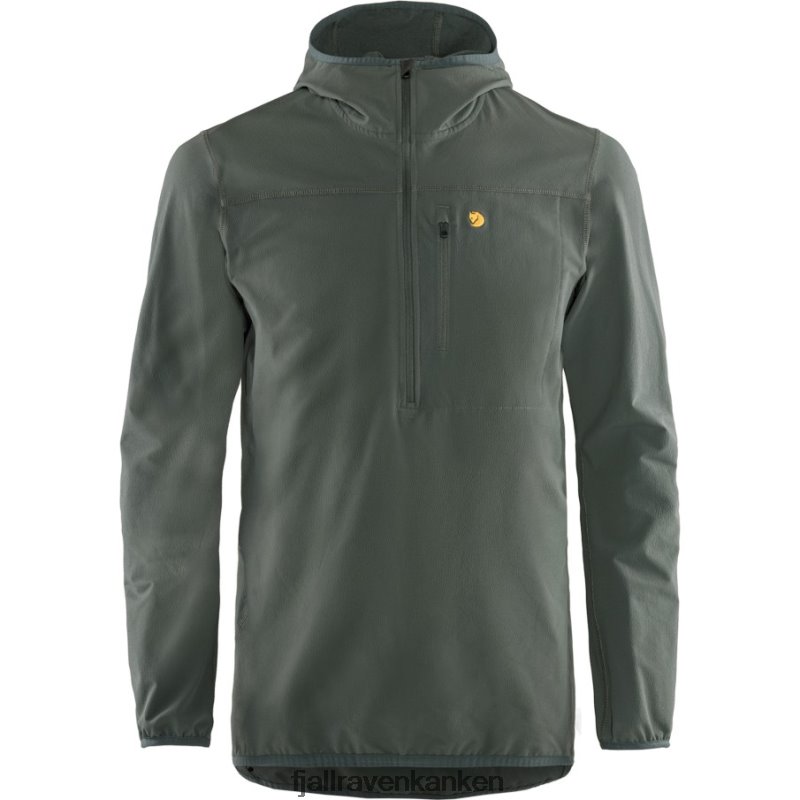 Fjällräven Polska - Fjällräven Outlets Bergtagen Stretch Half Zip M Basalt