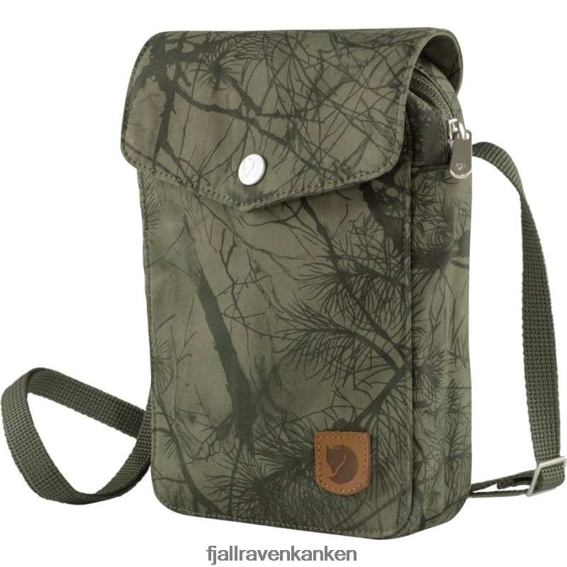 Fjallraven Sklep - Greenland Pocket Fjällräven Outlets Green Camo