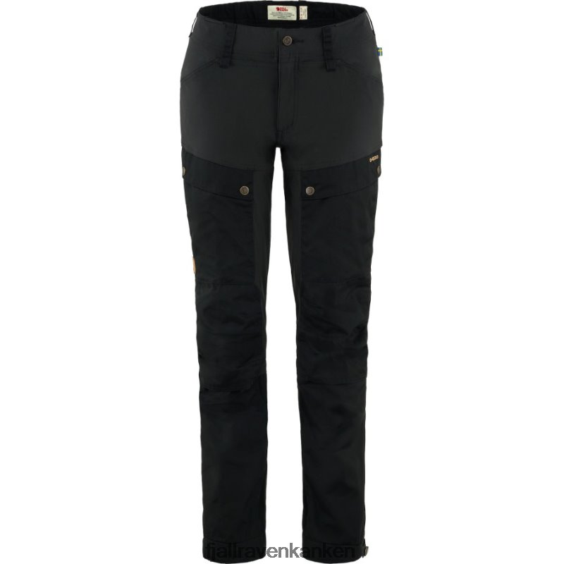 Fjällräven Polska - Fjällräven Outlets Keb Trousers W Reg Black
