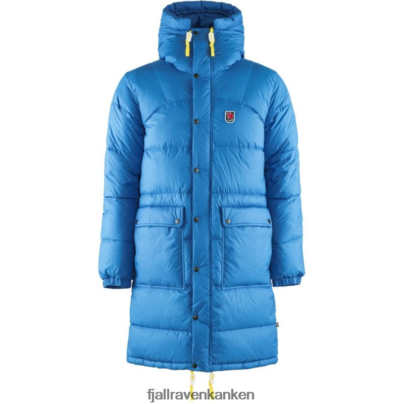 Fjällräven Polska - Fjällräven Outlets Brand Expedition Long Down Parka M UN Blue