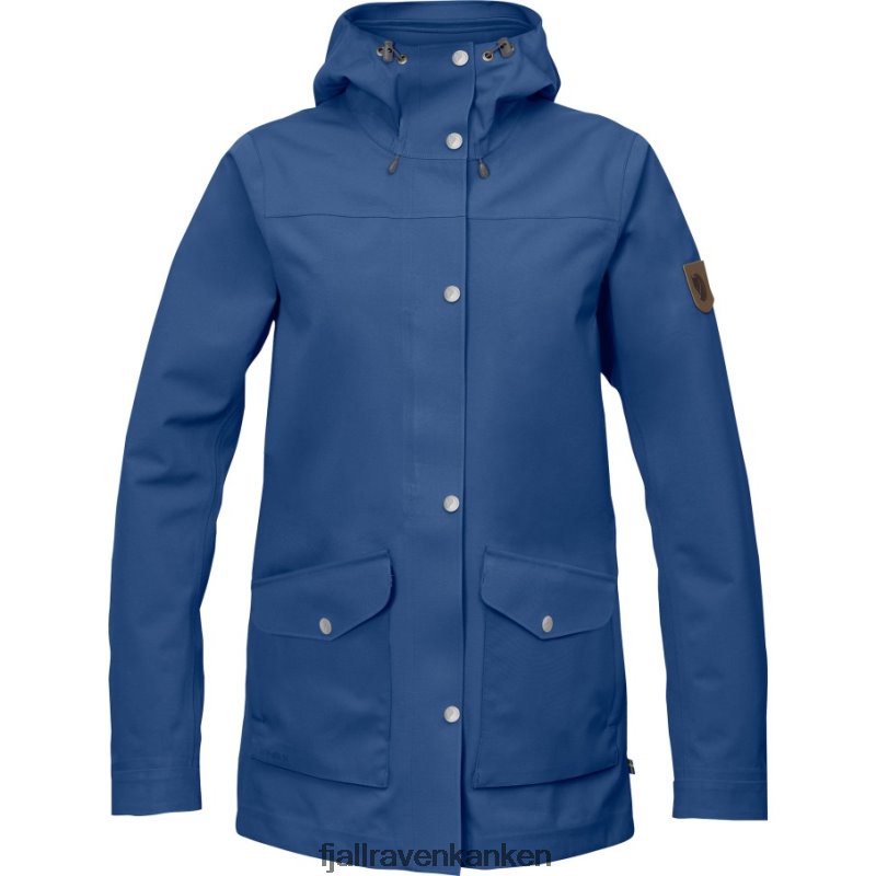 Fjallraven Kanken - Deep Blue Greenland Eco-Shell Jacket W Fjällräven Outlets