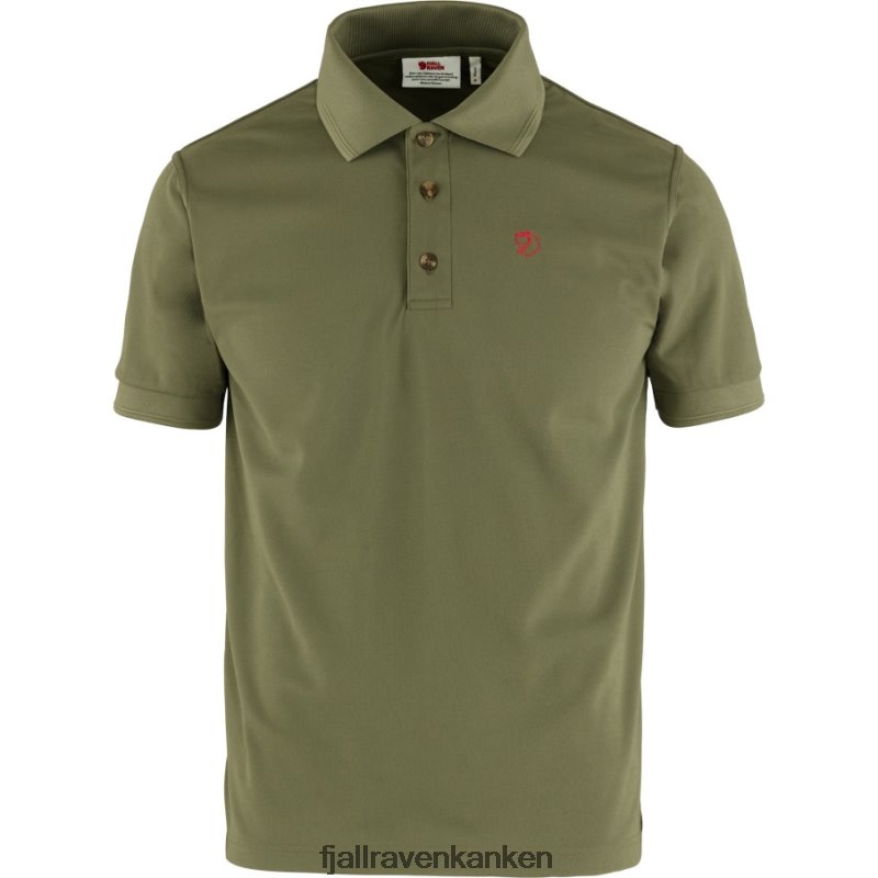 Fjallraven Kanken - Crowley Pique Shirt M Light Olive Fjällräven Outlets